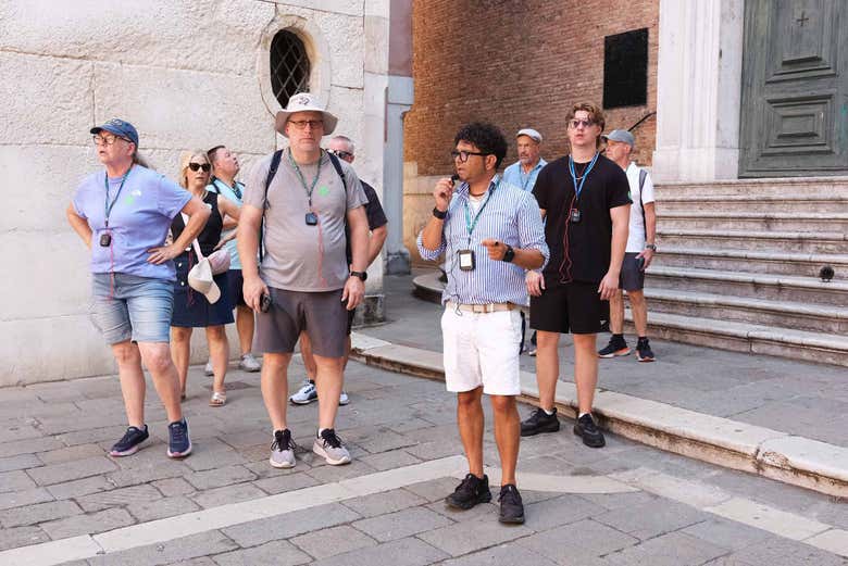 Recorriendo el centro de Venecia