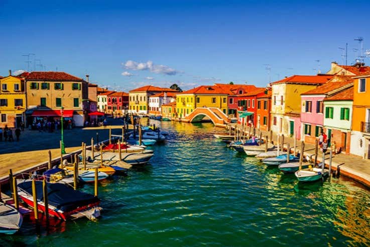 Murano, una de las islas de la laguna de Venecia 