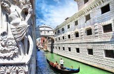 Venice Gondola Ride under the Bridge of Sighs