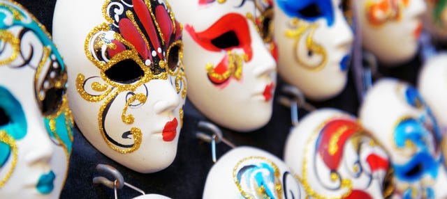 Taller de máscaras venecianas