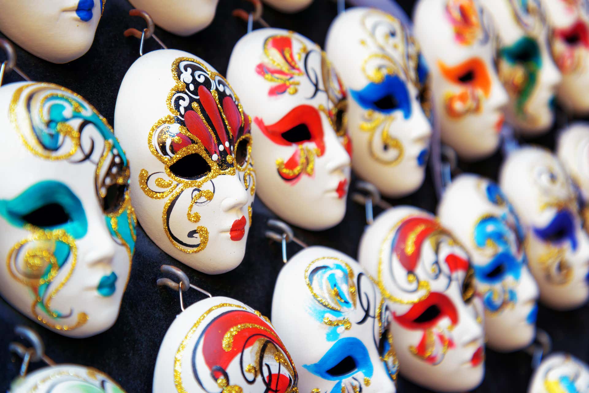 Oficina de máscaras venezianas