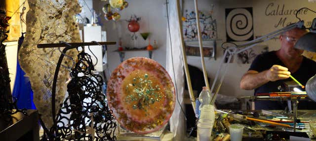 Taller de vidrio veneciano