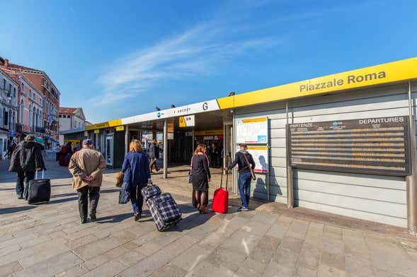 Cartão de transporte para Veneza e ilhas