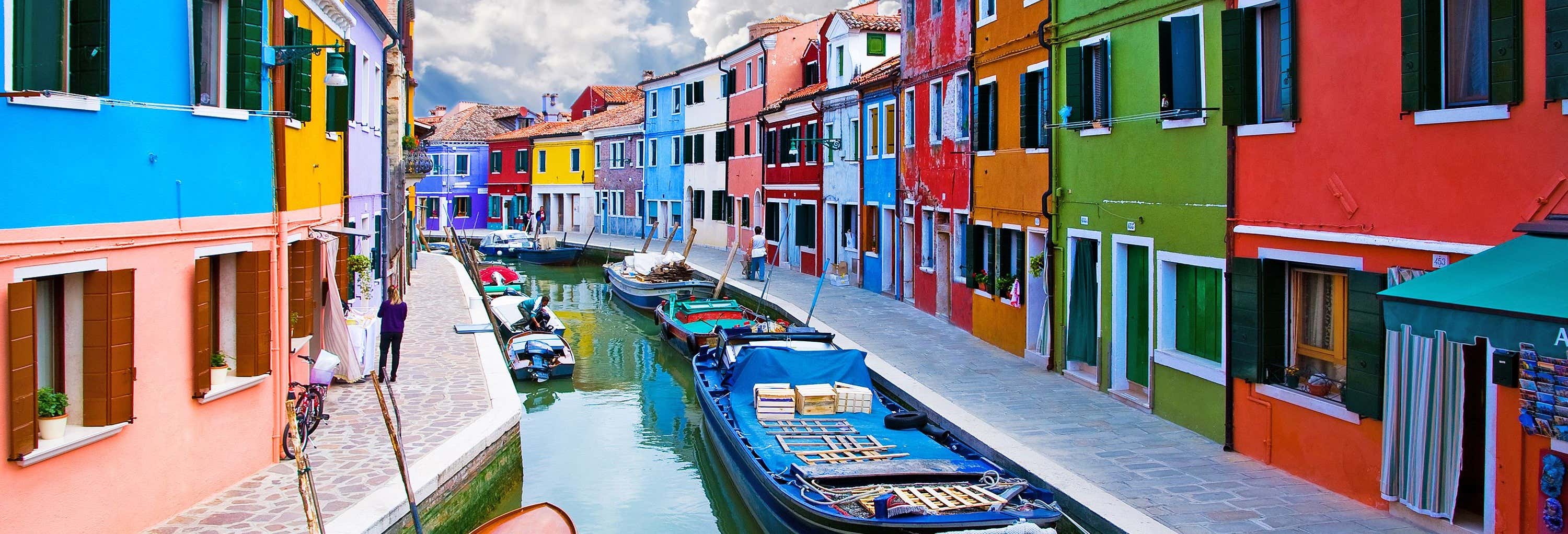 Tarjetas turísticas en Venecia