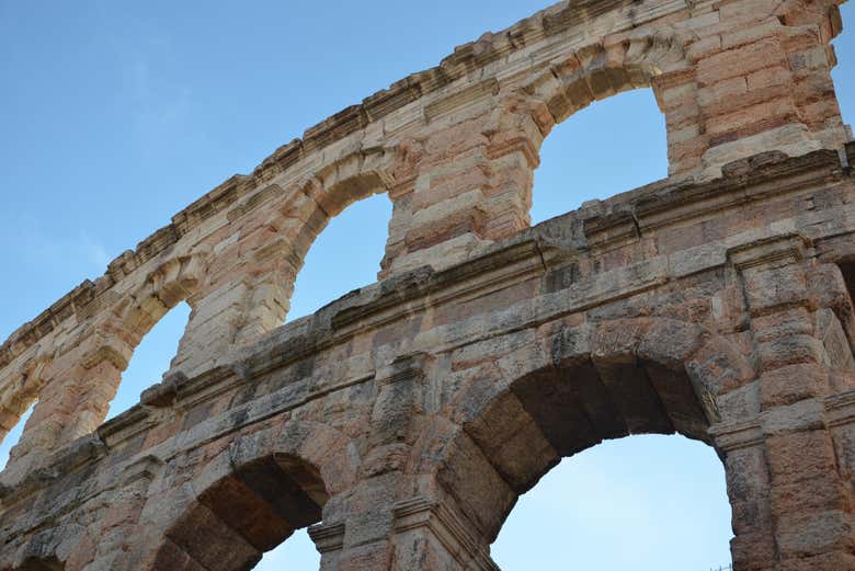 Details of the Verona Arena