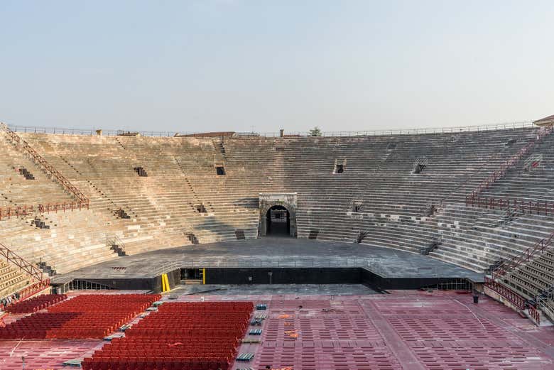 Inside the Verona Arena