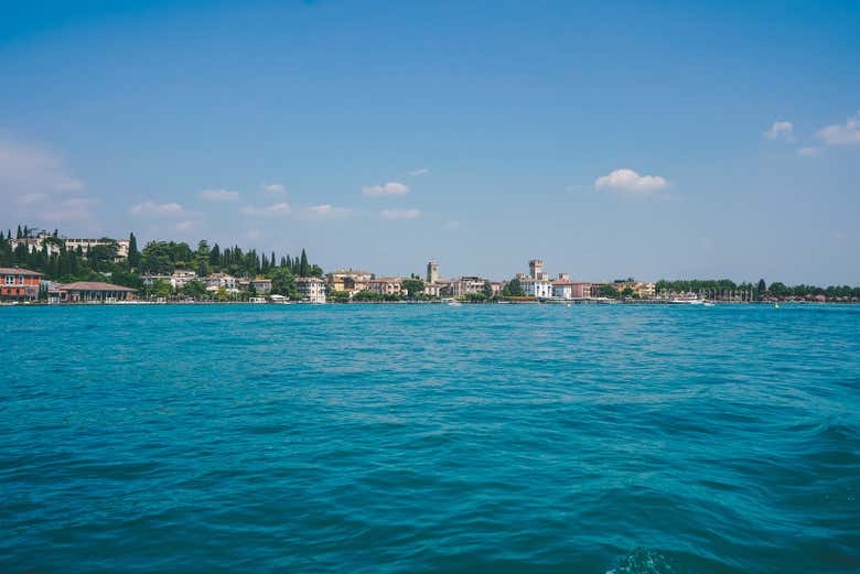 Paysage du lac de Garde