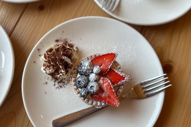 Indulge in a traditional dessert