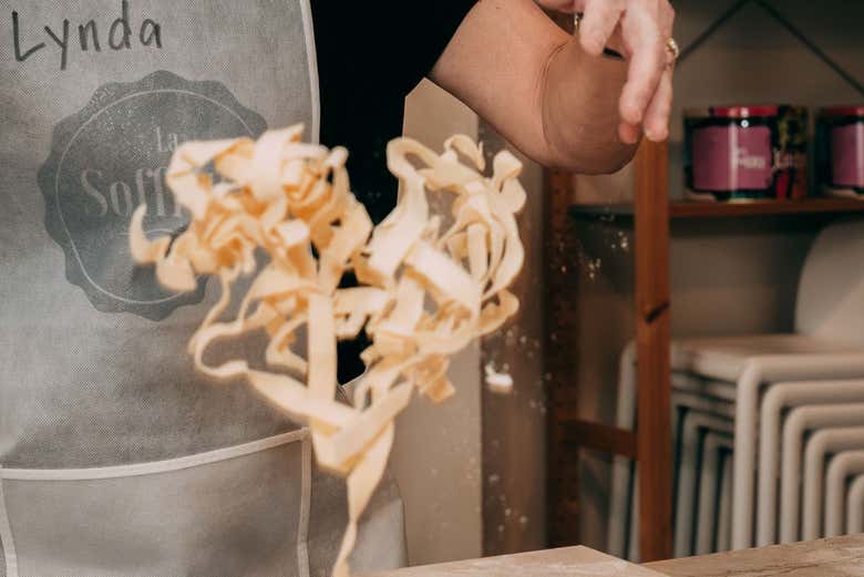 Vous apprendrez à faire des pâtes fraîches