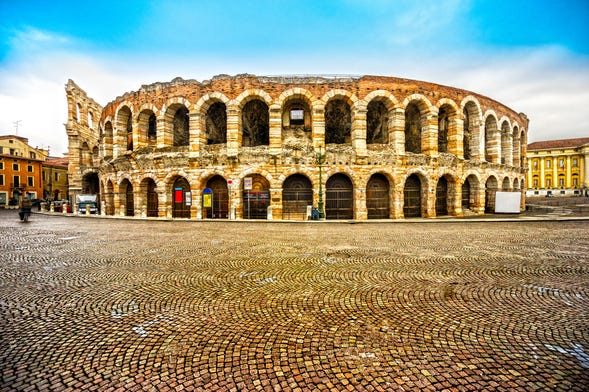 Visita guiada pela Arena de Verona