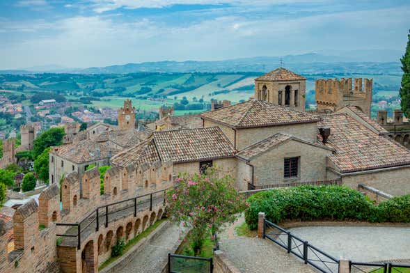 Entrada a la fortaleza Malatesta