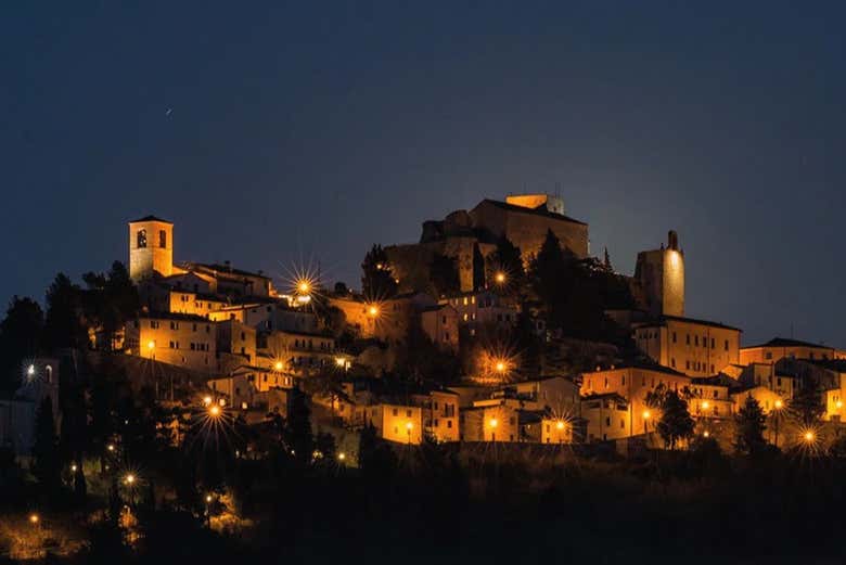 Verucchio al anochecer