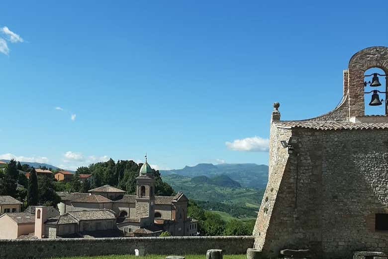 La fortaleza os brindará unos bellos paisajes