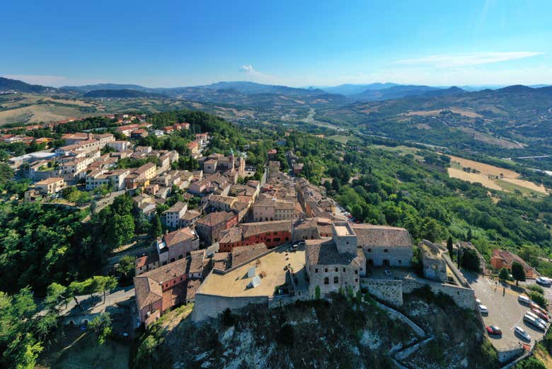 Panorámica de Verucchio