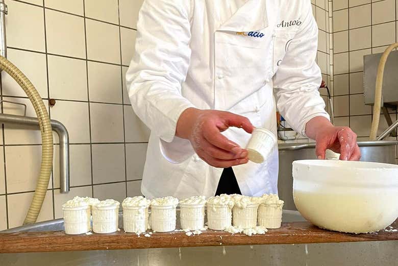 Cuajo con el que se hace la mozzarella