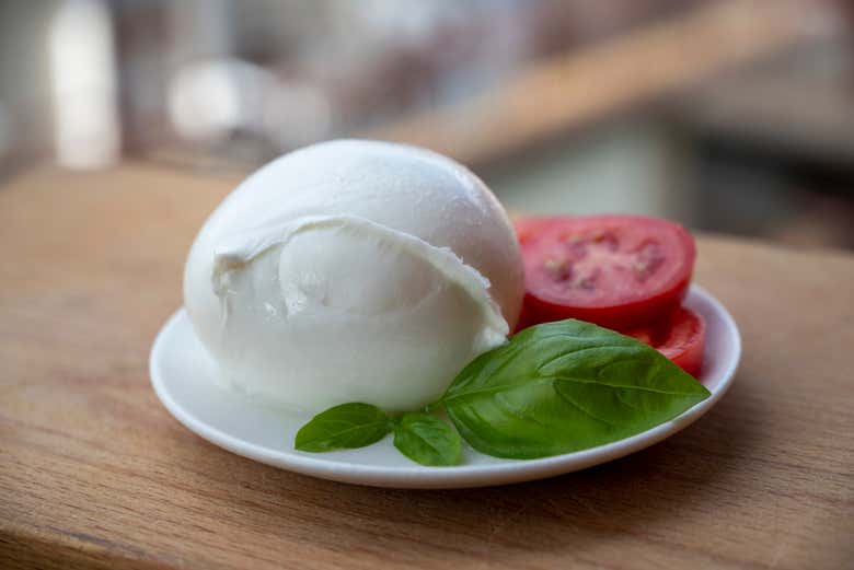 Deliciosa mozzarella que probaremos