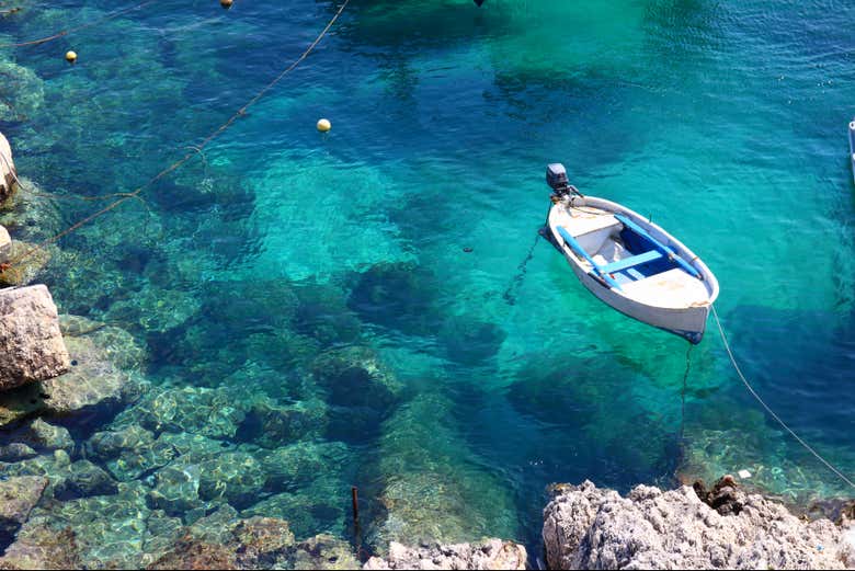 Le acque turchesi delle Isole Tremiti