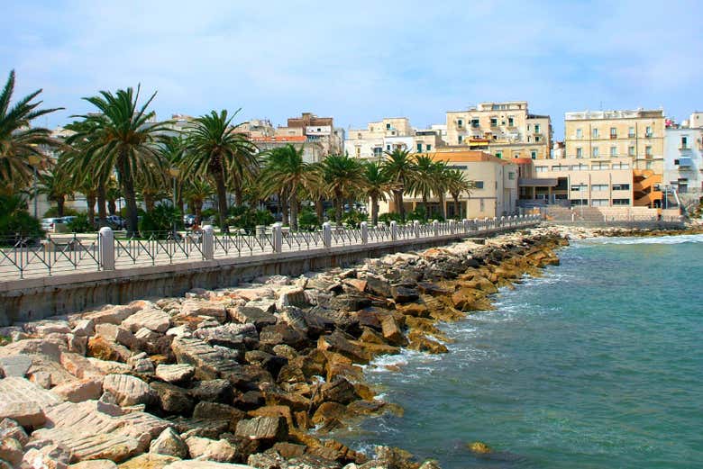 Waterfront of Vieste