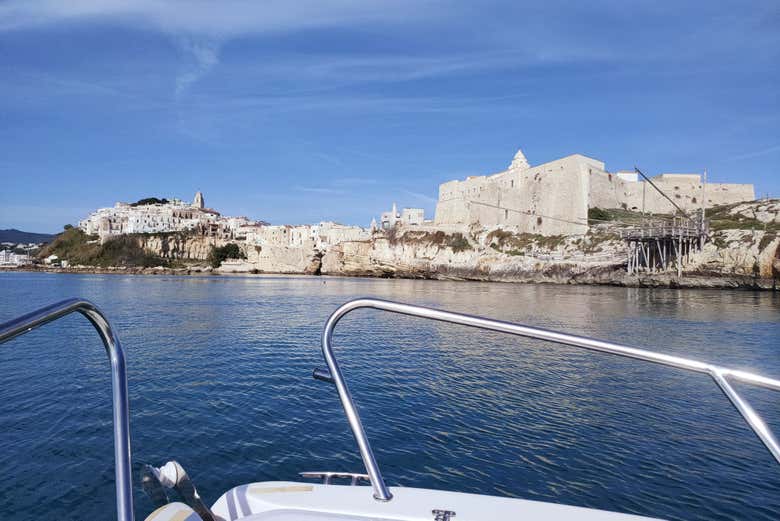 La Ripa di Vieste vista dalla barca