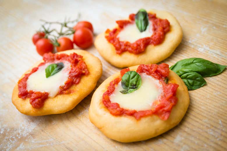 Pizza frite