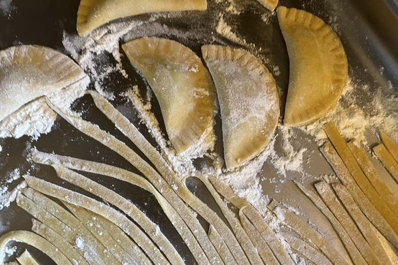 See your pasta creation