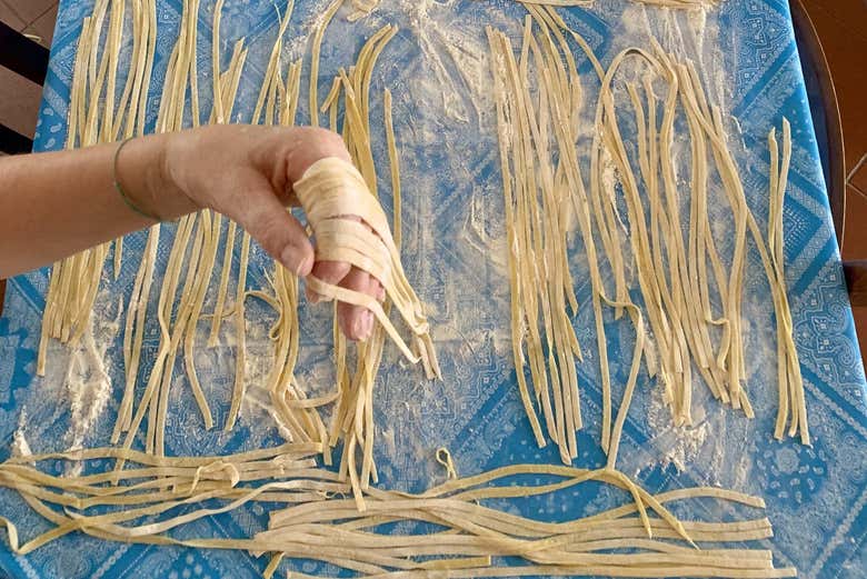 Learn how to make fresh Italian pasta