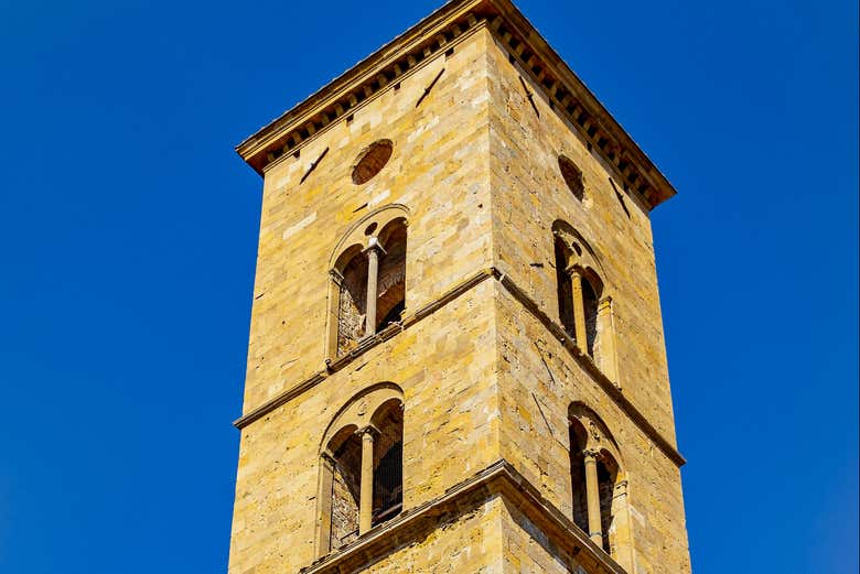 Disfrutando del tour privado por Volterra