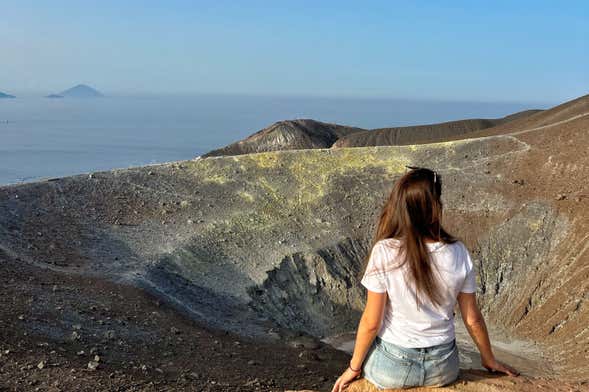 Trekking hasta el Gran Cráter de Vulcano