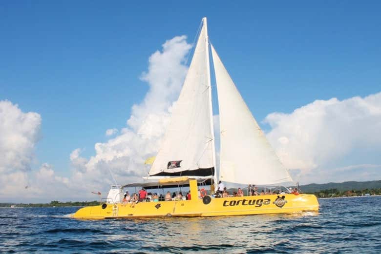 Catamarã em Negril