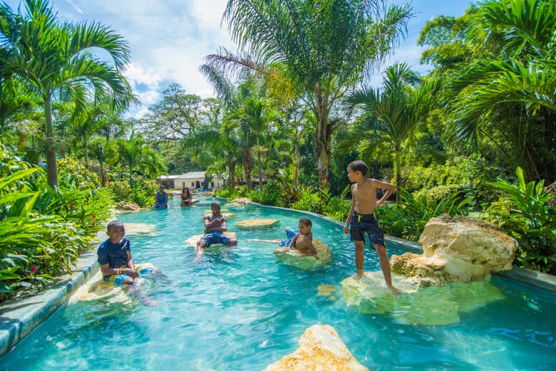 Take a dip in the pools