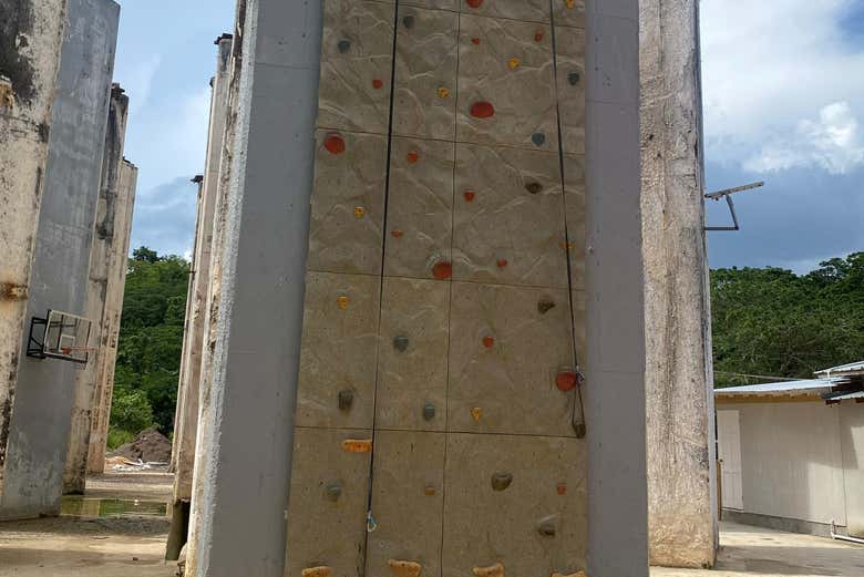 Vous ferez de l'escalade à Camp Irie