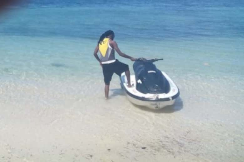 A punto de iniciar la actividad