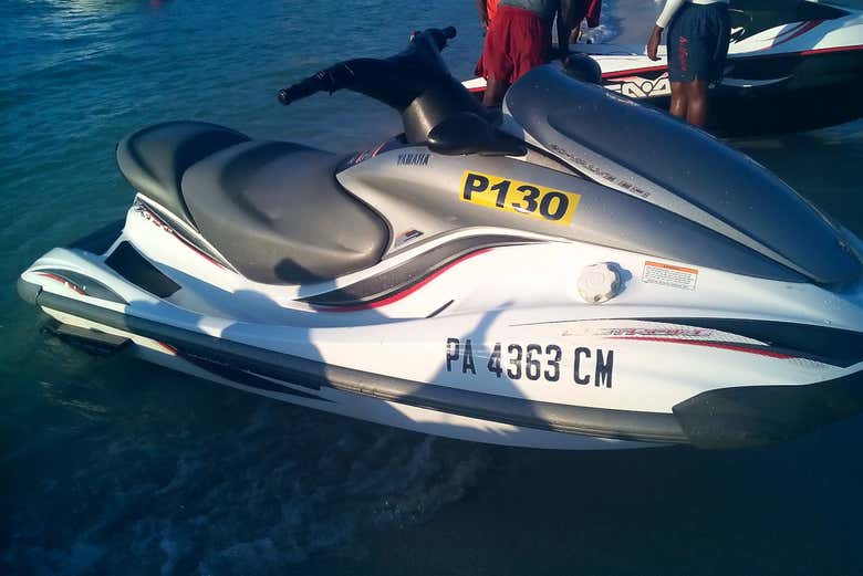 Jet skis in Montego Bay