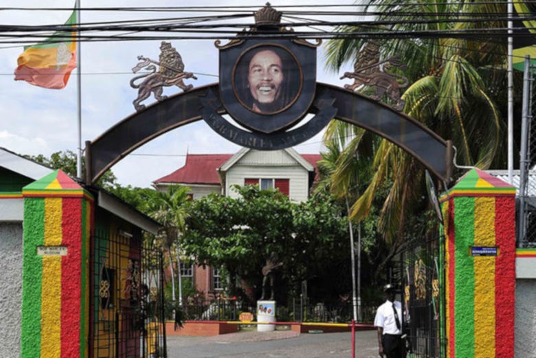 Ingresso del museo Bob Marley
