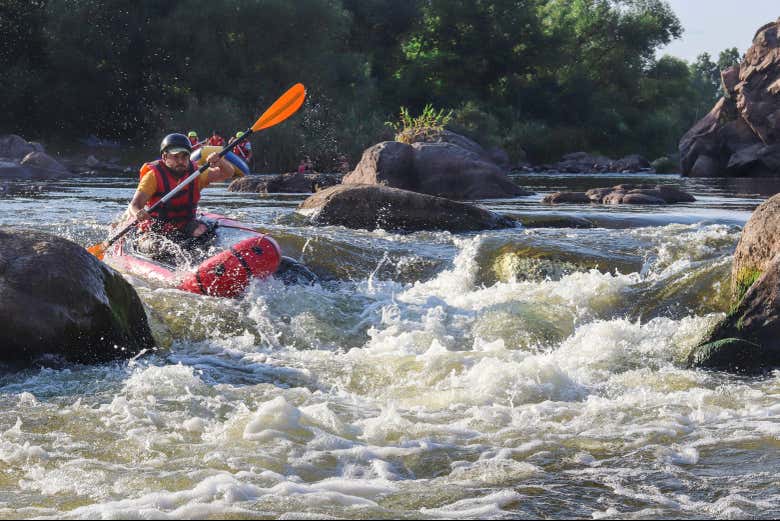 Pagayez dans la rivière Bueno !