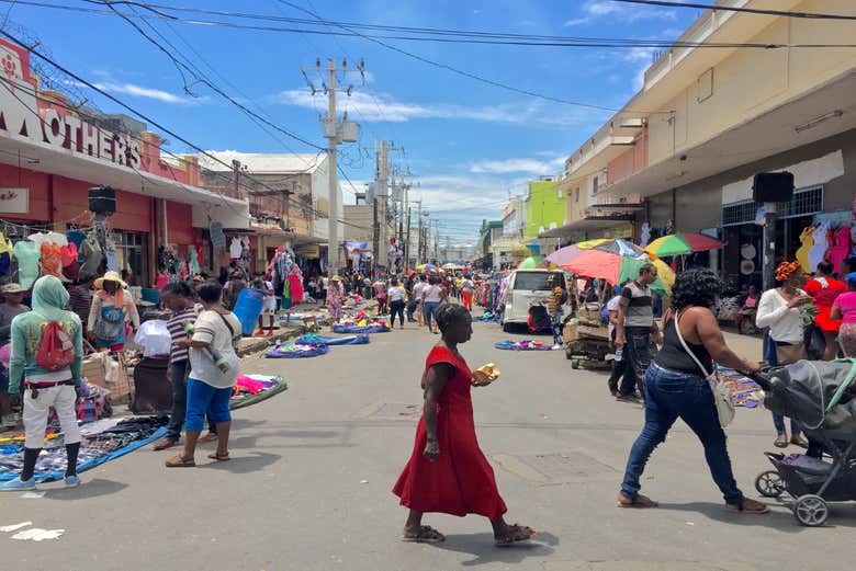 Paseando por el centro de Kingston