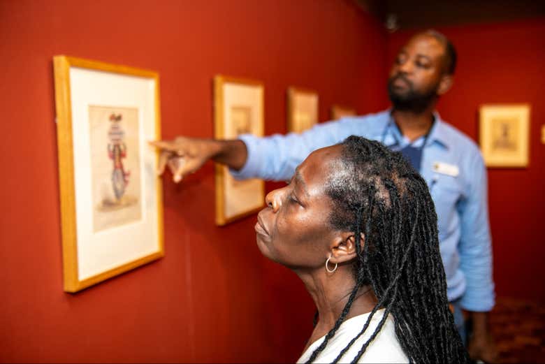 Conheceremos as histórias por trás das obras