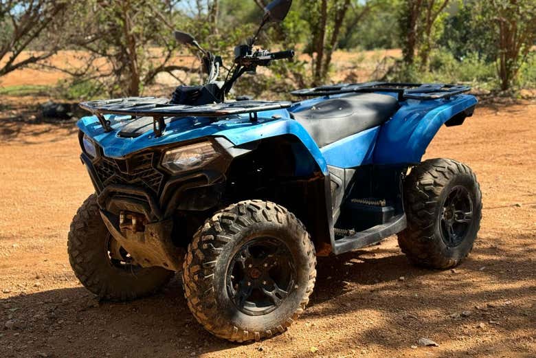 Uno de los quads en los que exploraremos Negril