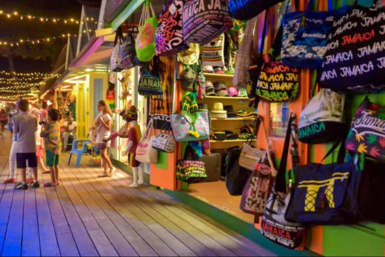 Il mercato dell'artigianato di Negril