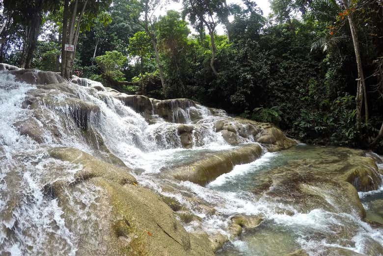 Views of Dunn's River Falls