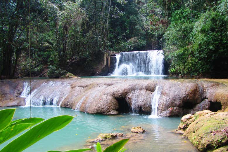 Vista de las cataratas YS