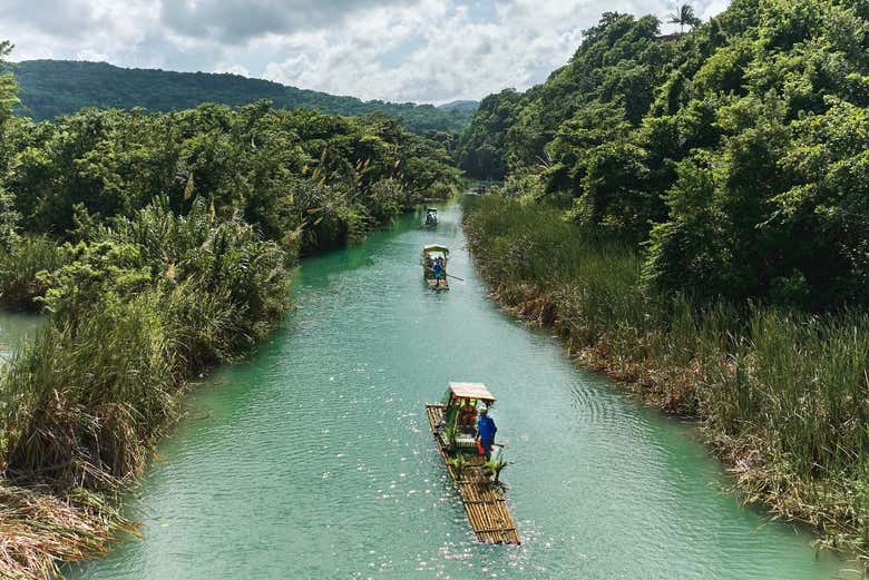 Paysages spectaculaires du Río Nuevo