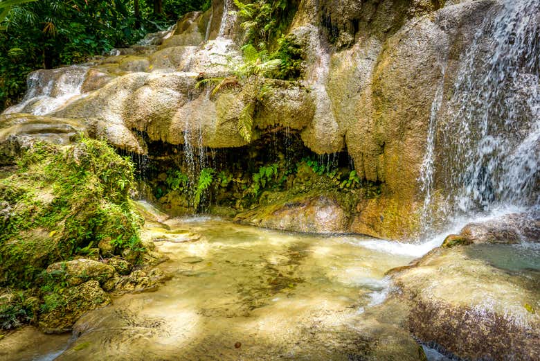 La caída de agua de Konoko Falls