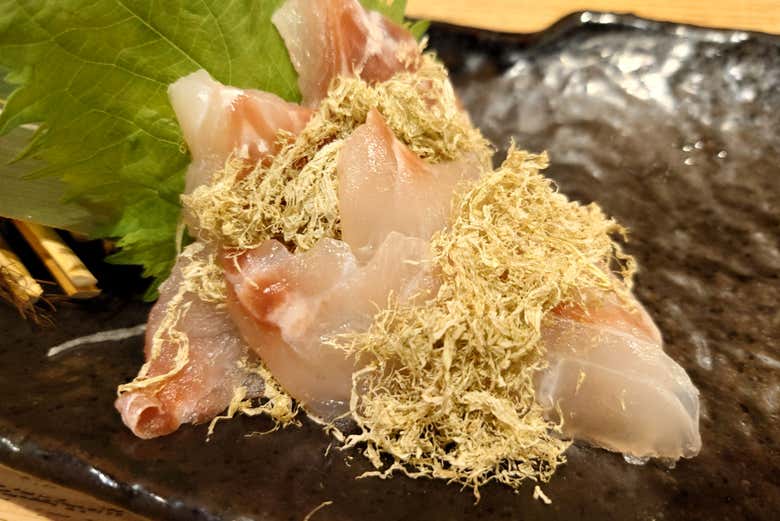 Sashimi e sushi são sempre frescos e deliciosos