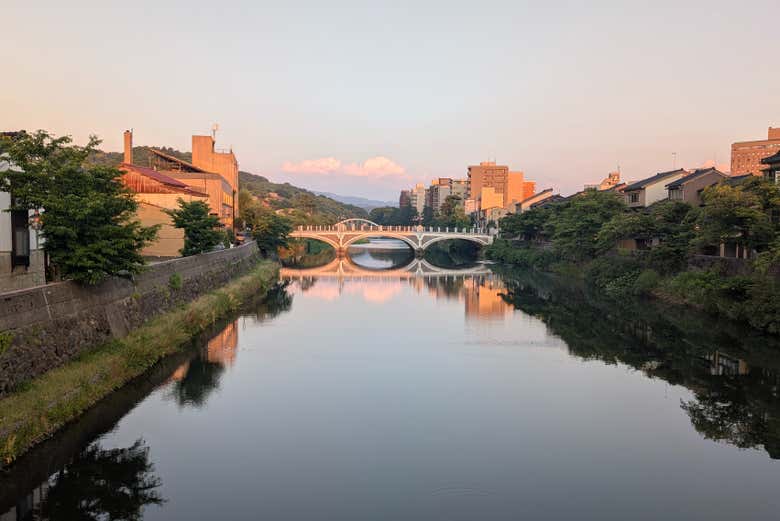 Vista del río Asano