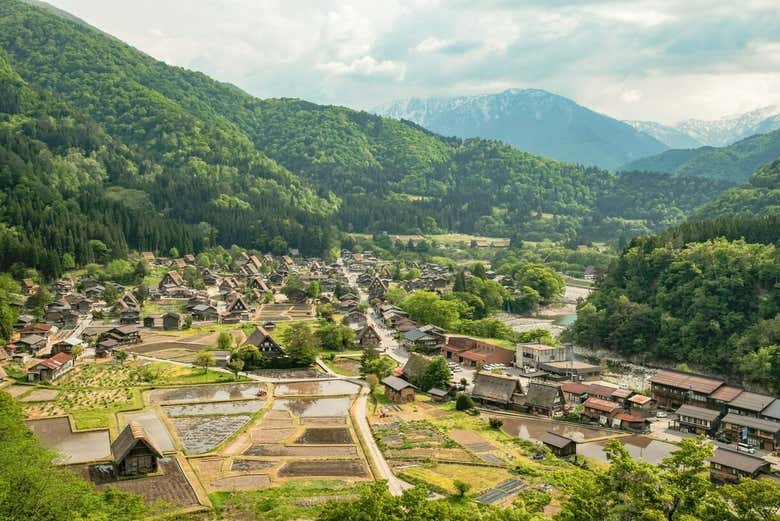 Conoceremos los paisajes de los Alpes japoneses