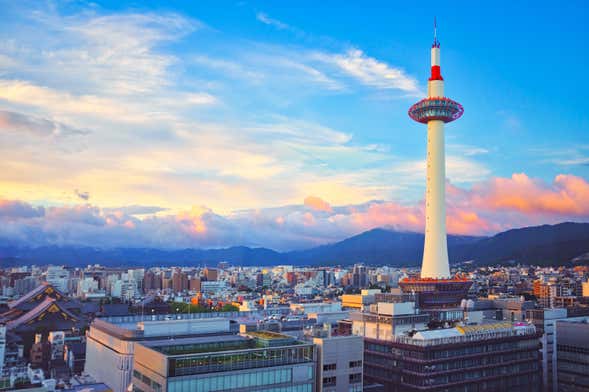 Billet pour la tour de Kyoto