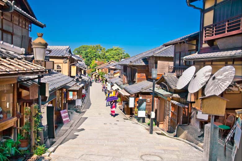 Uma das ruas de Gion