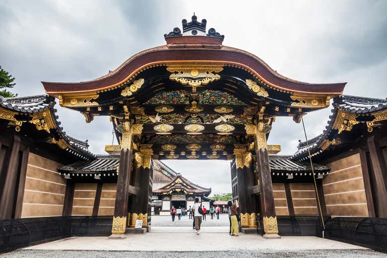 Entrée du château de Nijo