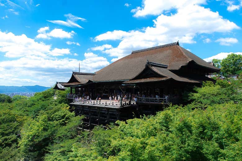 Temple Kiyomizu à Kioto